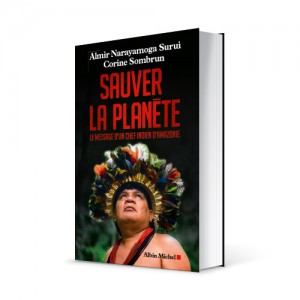 Photo du livre "Sauver la planète" de Corine Sombrun (Éd. Albin Michel / 2015)